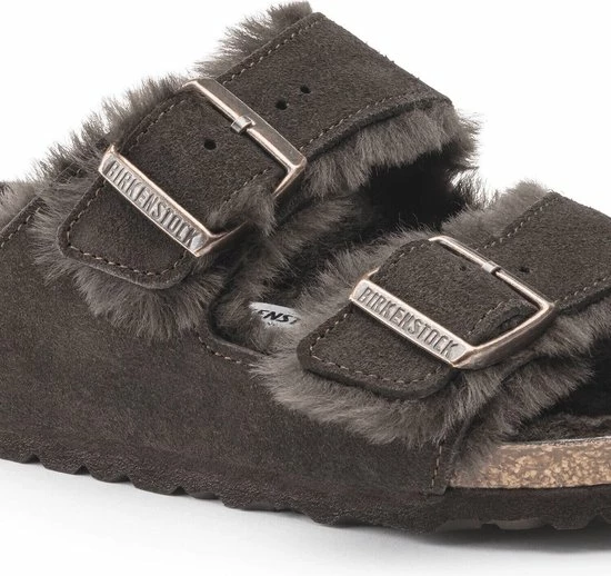 Birkenstock Arizona VL Lammfell Narrow Unisex Pantoffels - Mocha - Maat 43 8 Birkenstock Arizona VL Lammfell Narrow Unisex Pantoffels - Mocha - Maat 43 - Afbeelding 6