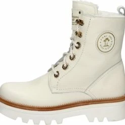 Panama Jack Mooly Dames Veterboot - Wit - Maat 38 -Dames Winkel 550x520