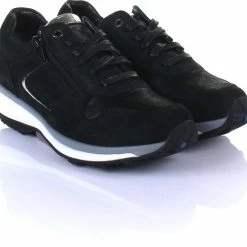 Xsensible Vrouwen Suède Lage Sneakers / Damesschoenen Jersey 30042 - Zwart - Maat 38 22 Xsensible Vrouwen Suède Lage Sneakers / Damesschoenen Jersey 30042 - Zwart - Maat 38 -Dames Winkel 550x521 4