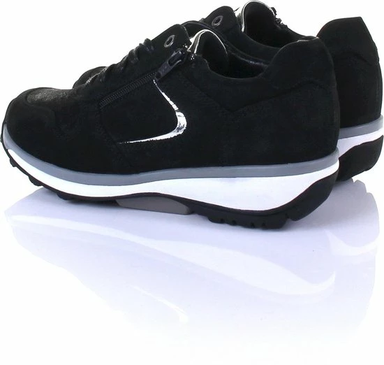 Xsensible Vrouwen Suède Lage Sneakers / Damesschoenen Jersey 30042 - Zwart - Maat 38 12 Xsensible Vrouwen Suède Lage Sneakers / Damesschoenen Jersey 30042 - Zwart - Maat 38 - Afbeelding 10