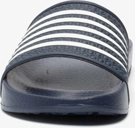 Dutchy Dames Badslippers Blauw - Blauw - Maat 41 4 Dutchy Dames Badslippers Blauw - Blauw - Maat 41 - Afbeelding 2