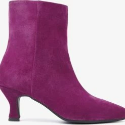 VIA VAI Noelle Rox Enkellaarsjes Dames - Paars - Maat 40