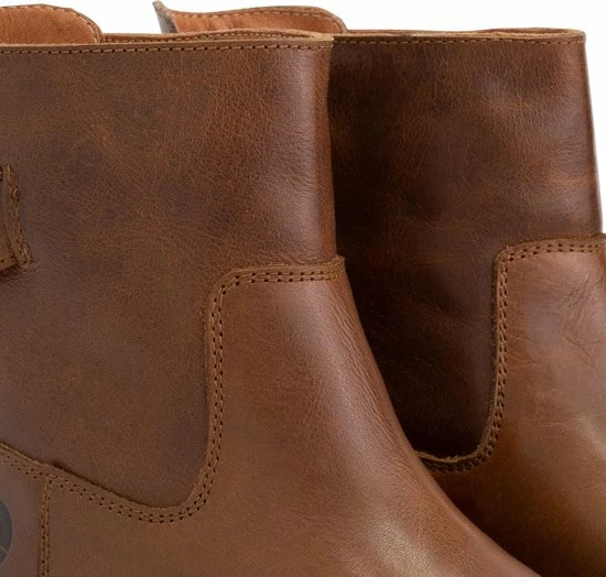 Travelin' Vadfoss Dames Enkellaarzen - Wol Gevoerde Boots - Cognac Leer - Maat 36 4 Travelin' Vadfoss Dames Enkellaarzen - Wol Gevoerde Boots - Cognac Leer - Maat 36 - Afbeelding 2