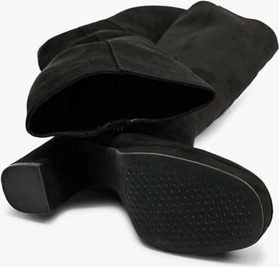 Graceland Lange Zwarte Laars Hoge Hak - Maat 37 7 Graceland Lange Zwarte Laars Hoge Hak - Maat 37 - Afbeelding 5