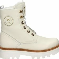 Panama Jack Mooly Dames Veterboot - Wit - Maat 38