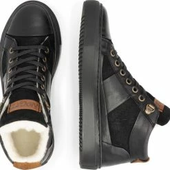 NoGRZ P.DaCortona Hoge Leren Damessneakers - Gevoerde Veterschoenen - Zwart Leer - Maat 41 15 NoGRZ P.DaCortona Hoge Leren Damessneakers - Gevoerde Veterschoenen - Zwart Leer - Maat 41 -Dames Winkel 550x529 2