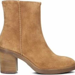 VIA VAI Taara Jade Enkellaarsjes Dames - Cognac - Maat 39 -Dames Winkel 550x533 1