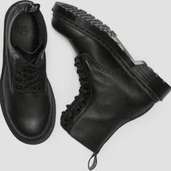 Dr. Martens Vrouwen Leer Veterboots / Laarzen / Damesschoenen 24479001 - Zwart - Maat 37 -Dames Winkel 550x536 3
