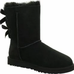 UGG - Dames Snowboots Bailey Bow II Black - Zwart - Maat 37 -Dames Winkel 550x536 4