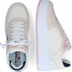 TOMMY HILFIGER Tommy Jeans Dames Iconic Flatform Ivory BEIGE 40 -Dames Winkel 550x539