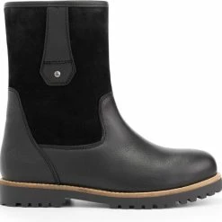 NoGRZ R.Cassels Dames Outdoorlaarzen - Wol Gevoerd - Zwart Leer - Maat 39