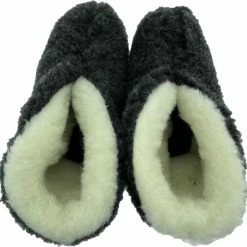 Varmo Wollen Sloffen Omslag Zwart 40 -Dames Winkel 550x542 6