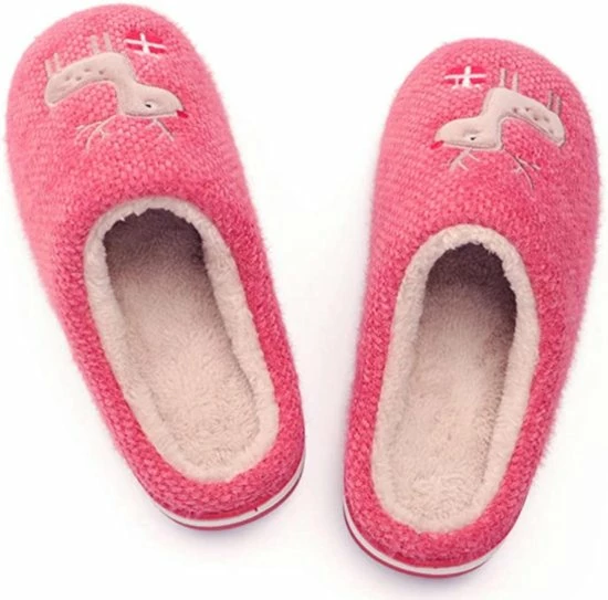 Geweo Home Sloffen - Open Sloffen - Kerstmis - Kerstfeest - Christmas Gift - Pantoffels Dames - Leuk Rendier - Kerst Geschenk - Rood - Maat 39/40 5 Geweo Home Sloffen - Open Sloffen - Kerstmis - Kerstfeest - Christmas Gift - Pantoffels Dames - Leuk Rendier - Kerst Geschenk - Rood - Maat 39/40 - Afbeelding 3