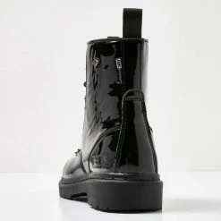 British Knights BLAKE Dames Veter Boot - Zwart Glanzend - Maat 42 -Dames Winkel 550x543 7