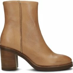 VIA VAI Taara Jade Enkellaarsjes Dames - Cognac - Maat 38 35 VIA VAI Taara Jade Enkellaarsjes Dames - Cognac - Maat 38 -Dames Winkel 550x544 7