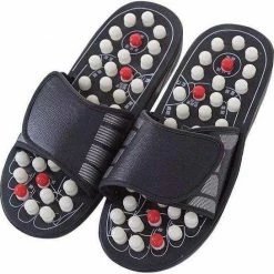 Massage Slippers Unisex Maat (40-41) - Voet Massage/Foot Massage - Acupunctuur Slipper - Gezondheidsslipper Dames/Heren - Acupunctuur - Zwart - BestMen® 13 Massage Slippers Unisex Maat (40-41) - Voet Massage/Foot Massage - Acupunctuur Slipper - Gezondheidsslipper Dames/Heren - Acupunctuur - Zwart - BestMen® -Dames Winkel 550x545 4
