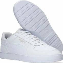 PUMA Caven Unisex Sneakers - White/GrayViolet - Maat 45 -Dames Winkel 550x546 14