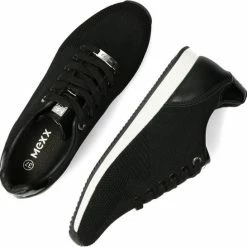 Mexx Sneaker Cato Zwart Met Witte Zool - Dames - Maat 38 28 Mexx Sneaker Cato Zwart Met Witte Zool - Dames - Maat 38 -Dames Winkel 550x546