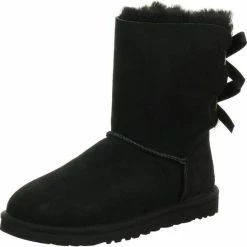 UGG - Dames Snowboots Bailey Bow II Black - Zwart - Maat 37 -Dames Winkel 550x547 3