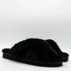 Michael Kors Lala Dames Pantoffels - Zwart - Maat 40 10 Michael Kors Lala Dames Pantoffels - Zwart - Maat 40 -Dames Winkel 550x549 13