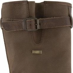 Travelin' Finland Dames - Wolgevoerde Leren Outdoorlaars - Waterdicht Laarzen - Donkerbuin Leer - Maat 42 -Dames Winkel 550x549