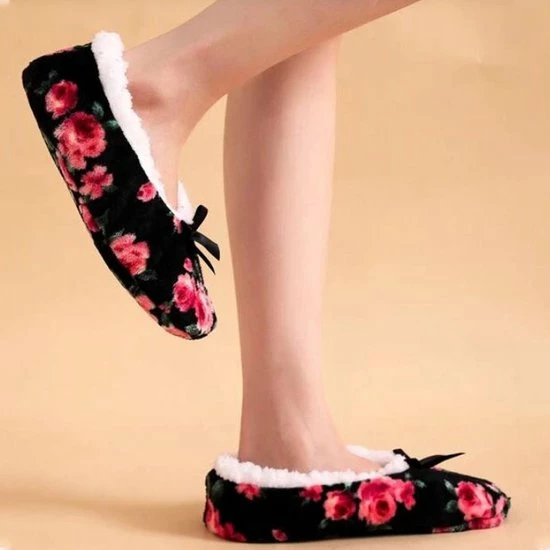 Sorprese Cosy – Pantoffels Dames – Bloemprint – Maat 36-38 – Sloffen Dames - Sinterklaas - Cadeau 4 Sorprese Cosy – Pantoffels Dames – Bloemprint – Maat 36-38 – Sloffen Dames - Sinterklaas - Cadeau - Afbeelding 2