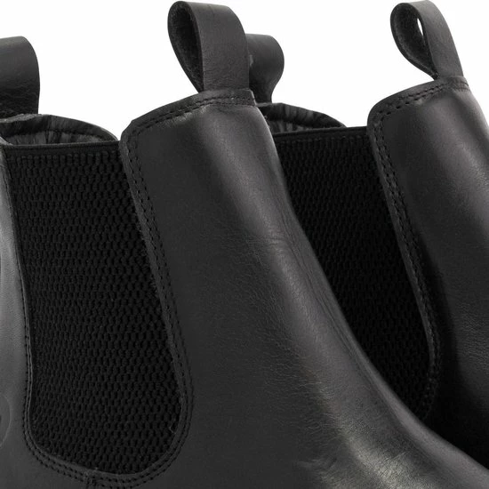 Travelin' Rosseland Dames Leren Chelseaboots - Wol Gevoerd - Zwart Leer - Maat 37 4 Travelin' Rosseland Dames Leren Chelseaboots - Wol Gevoerd - Zwart Leer - Maat 37 - Afbeelding 2