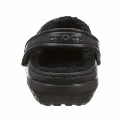 Crocs - Classic Lined Clog - Unisex Sandaal - 46 - 47 - Zwart -Dames Winkel 550x550 170