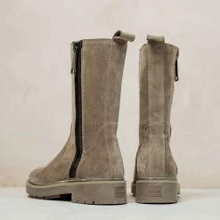 VIA VAI Alexis Macc Biker Boots - Beige - Maat 41 -Dames Winkel 550x550 174
