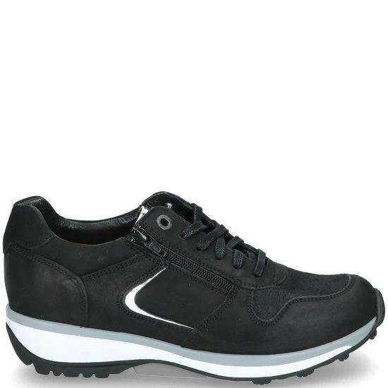 Xsensible Vrouwen Suède Lage Sneakers / Damesschoenen Jersey 30042 - Zwart - Maat 38 13 Xsensible Vrouwen Suède Lage Sneakers / Damesschoenen Jersey 30042 - Zwart - Maat 38 - Afbeelding 11