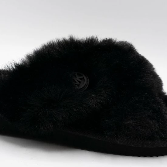 Michael Kors Lala Dames Pantoffels - Zwart - Maat 40 5 Michael Kors Lala Dames Pantoffels - Zwart - Maat 40 - Afbeelding 3