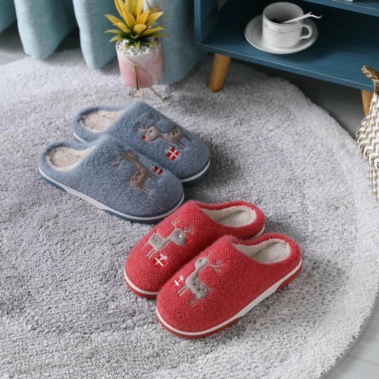 Geweo Home Sloffen - Open Sloffen - Kerstmis - Kerstfeest - Christmas Gift - Pantoffels Dames - Leuk Rendier - Kerst Geschenk - Rood - Maat 39/40 12 Geweo Home Sloffen - Open Sloffen - Kerstmis - Kerstfeest - Christmas Gift - Pantoffels Dames - Leuk Rendier - Kerst Geschenk - Rood - Maat 39/40 - Afbeelding 10