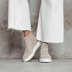 VIA VAI Juno Levy Chelsea Boots Dames - Enkellaarsjes Dames - Beige - Maat 41 -Dames Winkel 550x550 243