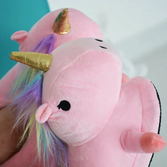 Viking Choice Sloffen - Unicorn - Maat 36-41 - Roze 4 Viking Choice Sloffen - Unicorn - Maat 36-41 - Roze - Afbeelding 2