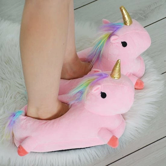 Viking Choice Sloffen - Unicorn - Maat 36-41 - Roze 5 Viking Choice Sloffen - Unicorn - Maat 36-41 - Roze - Afbeelding 3