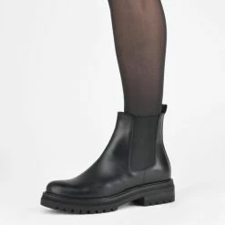 PS Poelman MINK Dames Chelsea Laarzen - Zwart - Maat 38 -Dames Winkel 550x550 30