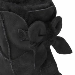 Ugg Mini Bailey Fluff Bow Laarzen Zwart - Dames Laarzen - 1123635-BLK - Maat 40 -Dames Winkel 550x550 56