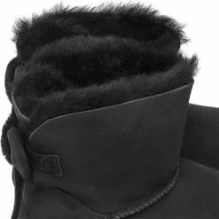 Ugg Mini Bailey Fluff Bow Laarzen Zwart - Dames Laarzen - 1123635-BLK - Maat 40 -Dames Winkel 550x550 57
