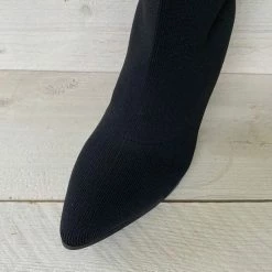 Weloveshoes SmileFavorites® Pumps/Hakken Met Hak - Stof - Zwart - Maat 40 -Dames Winkel 550x550 80