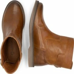 Travelin' Louargat Dames Leren Enkellaarsjes - Boots Vrouwen - Cognac Bruin Leer - Maat 37 -Dames Winkel 550x552 5