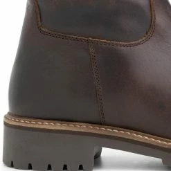 Travelin Daneborg - Leren Dameslaars - Wol Gevoerd - Donkerbruin Leer - Maat 40 -Dames Winkel 550x553 7