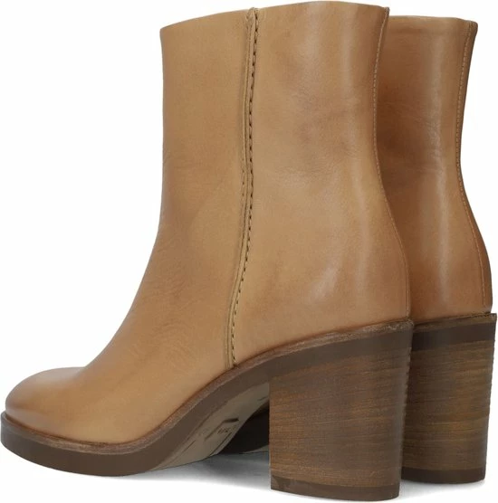 VIA VAI Taara Jade Enkellaarsjes Dames - Cognac - Maat 38 16 VIA VAI Taara Jade Enkellaarsjes Dames - Cognac - Maat 38 - Afbeelding 14