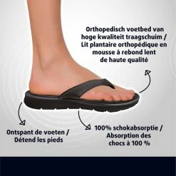 Lucovitaal Lucovita Slipper 41-42 Zwart - 1Pr -Dames Winkel 550x557 6