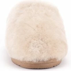 Warmbat Mungo Fur Dames Pantoffels - Stone - Maat 37 35 Warmbat Mungo Fur Dames Pantoffels - Stone - Maat 37 -Dames Winkel 550x561 3