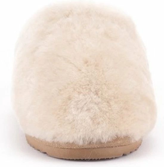 Warmbat Mungo Fur Dames Pantoffels - Stone - Maat 37 19 Warmbat Mungo Fur Dames Pantoffels - Stone - Maat 37 - Afbeelding 17