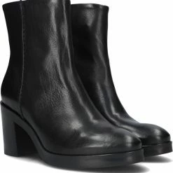 VIA VAI Taara Jade Enkellaarsjes Dames - Zwart - Maat 38 -Dames Winkel 550x562 3