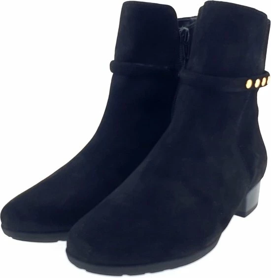 Gabor Enkellaarsjes Dames / Laarzen / Damesschoenen - Suède - 92.716.47 - Zwart - Maat 38 12 Gabor Enkellaarsjes Dames / Laarzen / Damesschoenen - Suède - 92.716.47 - Zwart - Maat 38 - Afbeelding 10