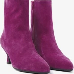 VIA VAI Noelle Rox Enkellaarsjes Dames - Paars - Maat 40 -Dames Winkel 550x570