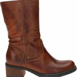 Wolky Laarzen Edmonton Cognac Leer 36 Wolky Laarzen Edmonton Cognac Leer -Dames Winkel 550x574 5