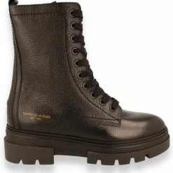 Tommy Hilfiger - Monochromatic Lace Up Boot - Black - 40 -Dames Winkel 550x574 9